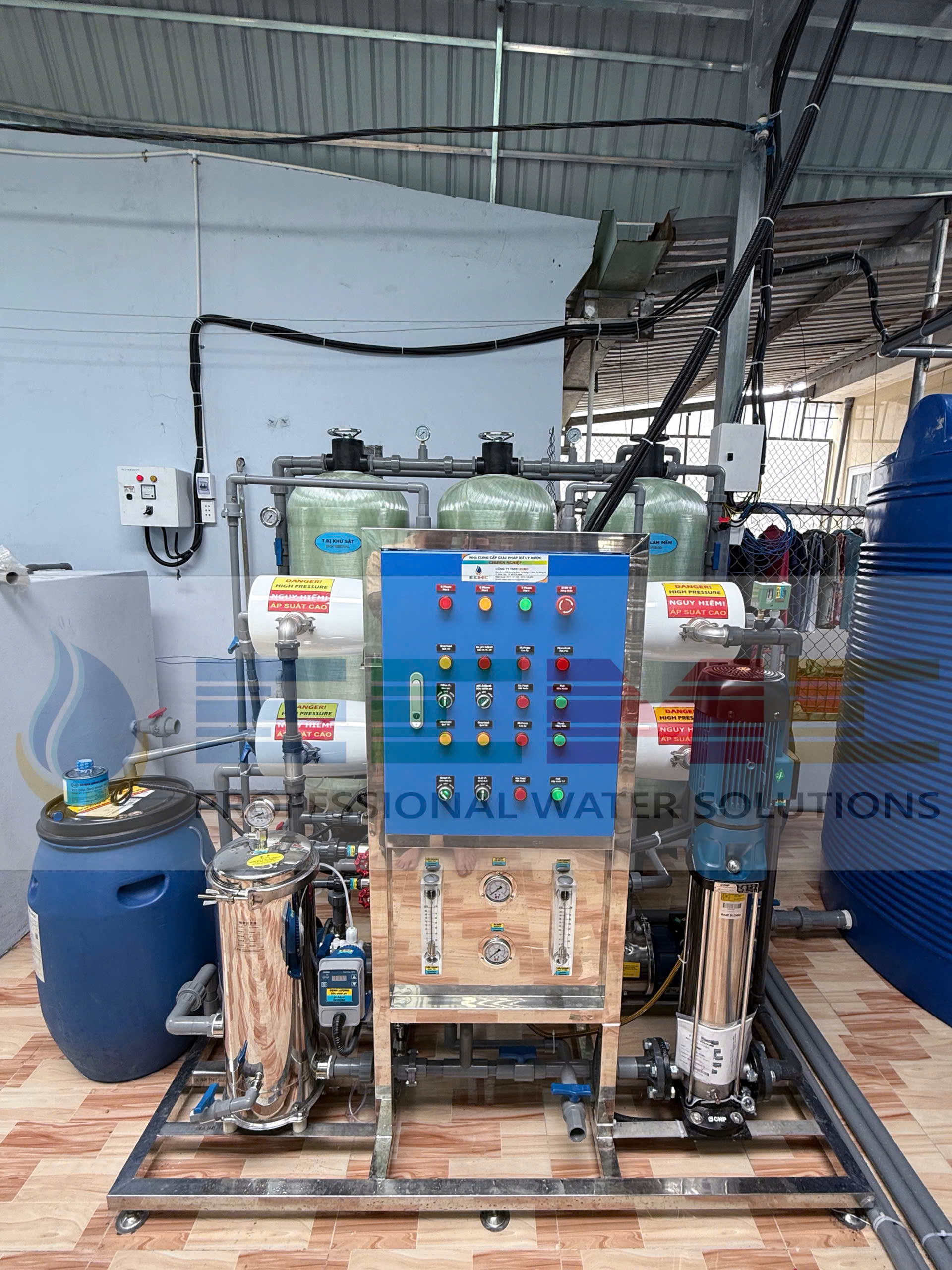 ECMC - CHUYÊN LẮP ĐẶT HỆ THỐNG XỬ LÝ NƯỚC CÔNG NGHIỆP & NƯỚC THẢI