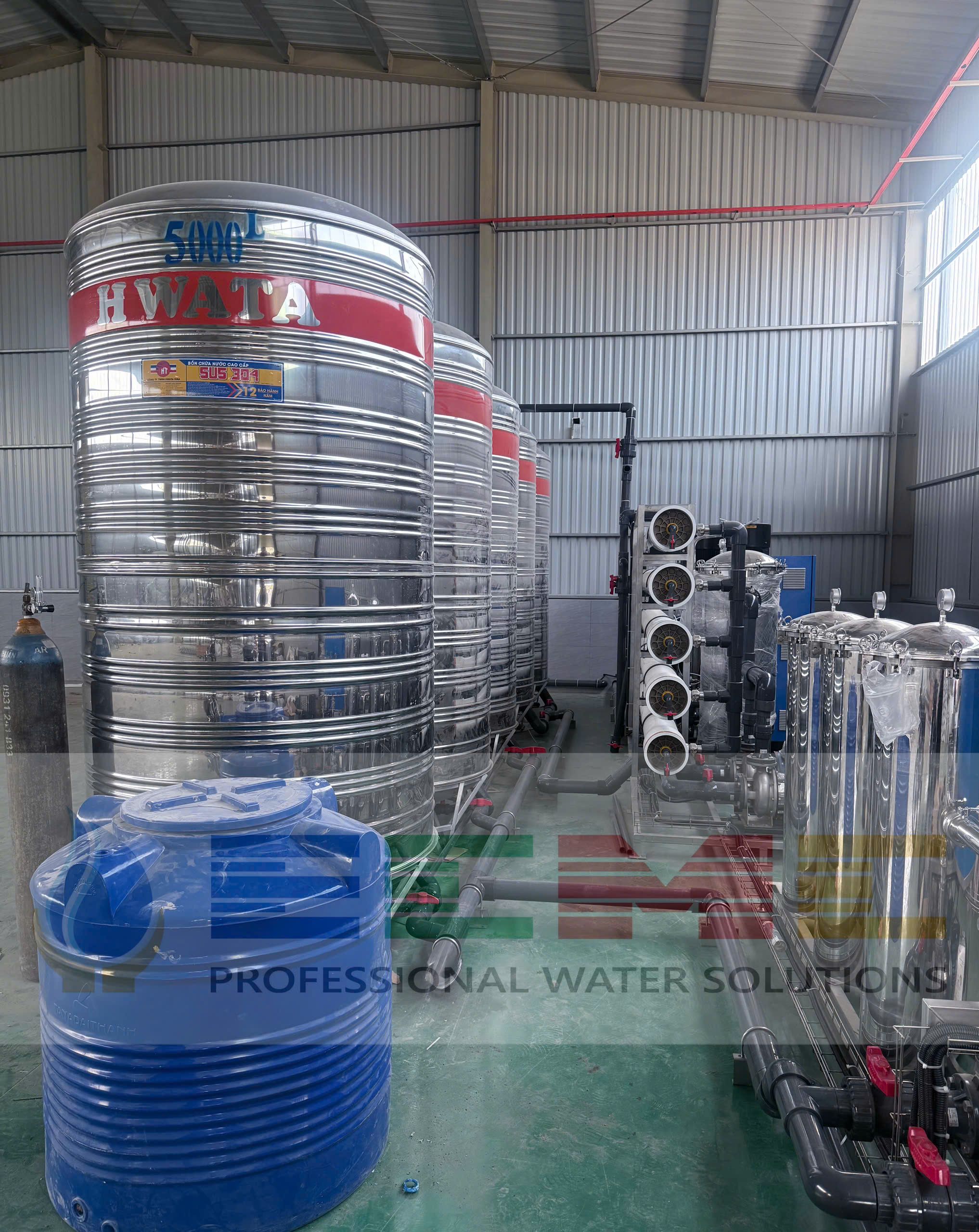ECMC - HỆ THỐNG XỬ LÝ NƯỚC CÔNG NGHIỆP & NƯỚC THẢI