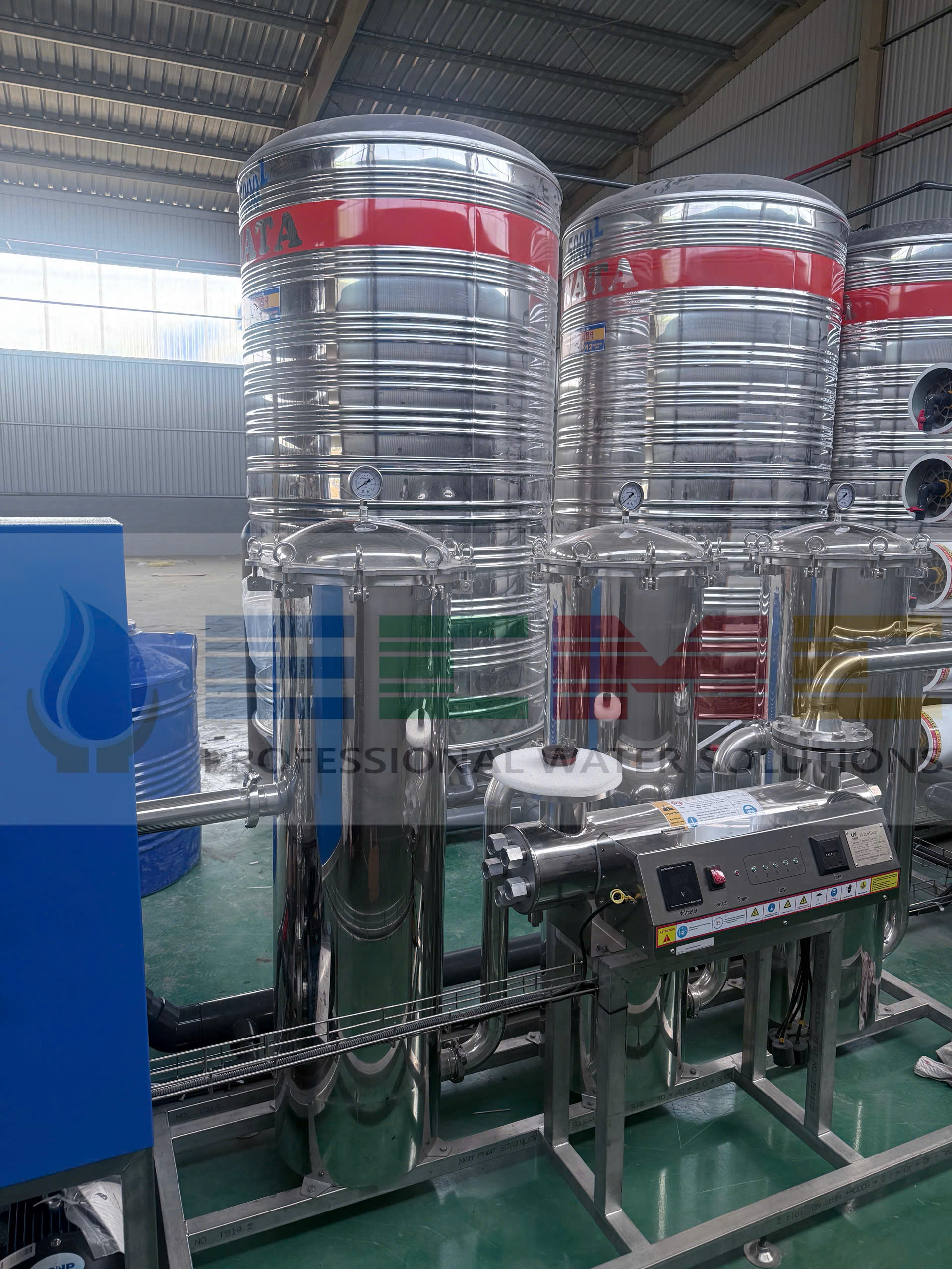 ECMC - HỆ THỐNG XỬ LÝ NƯỚC CÔNG NGHIỆP & NƯỚC THẢI
