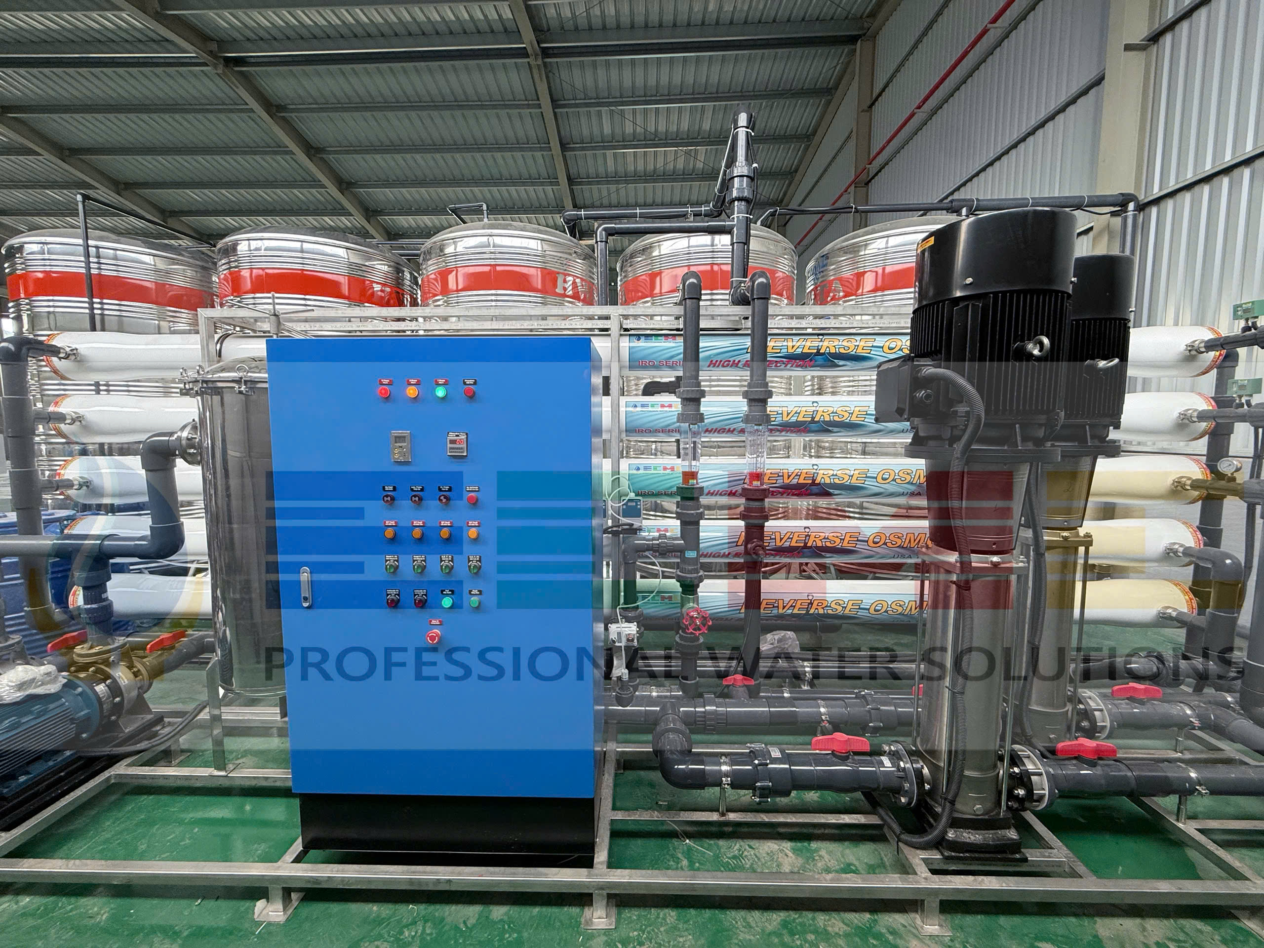 ECMC - HỆ THỐNG XỬ LÝ NƯỚC CÔNG NGHIỆP & NƯỚC THẢI