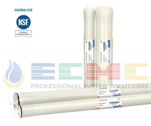 Màng lọc nước RO BW 4040 ES NANO H2O áp suất thấp tiết kiệm điện