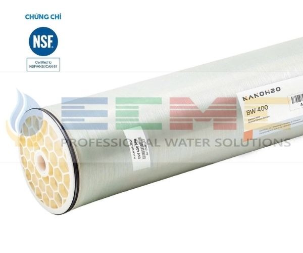 Sản phẩm màng lọc nước biển RO SW 400 R G2 NANO H2O chính hãng ECMC