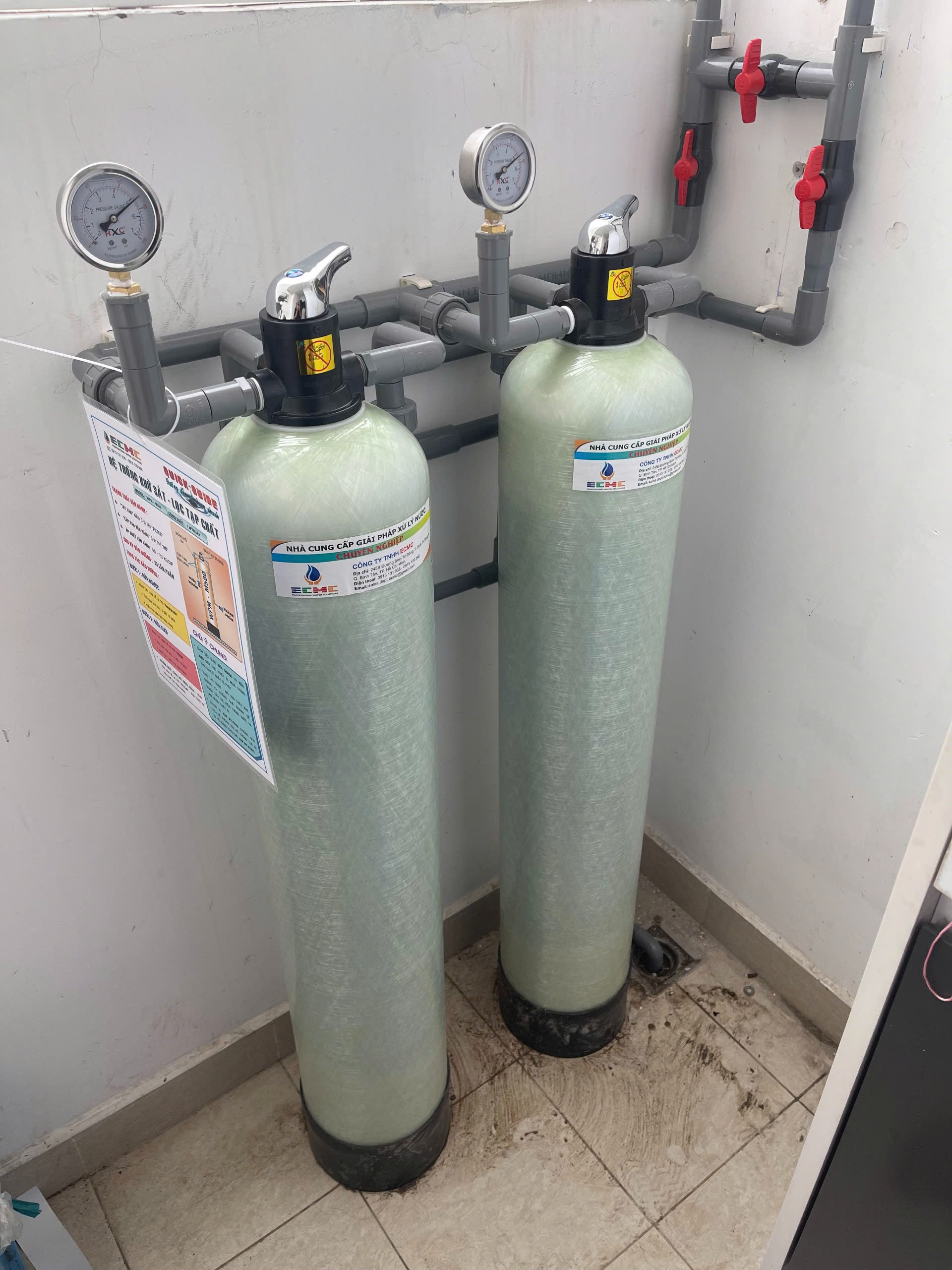 ECMC - CHUYÊN LẮP ĐẶT HỆ THỐNG XỬ LÝ NƯỚC CÔNG NGHIỆP & NƯỚC THẢI