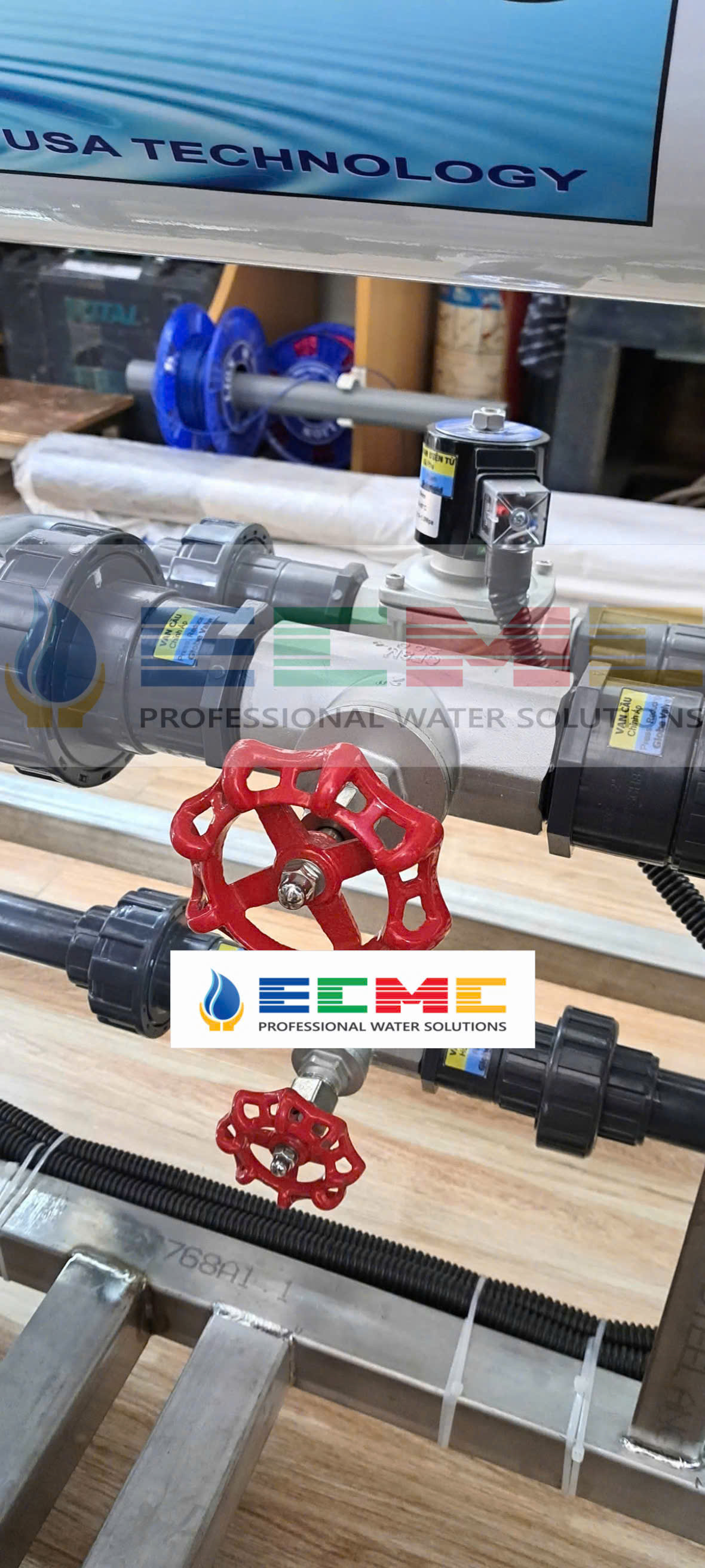ECMC - CHUYÊN LẮP ĐẶT HỆ THỐNG XỬ LÝ NƯỚC CÔNG NGHIỆP & NƯỚC THẢI