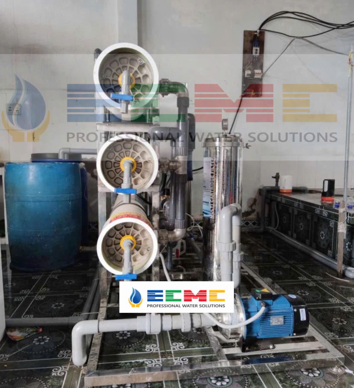 ECMC - CHUYÊN LẮP ĐẶT HỆ THỐNG XỬ LÝ NƯỚC CÔNG NGHIỆP & NƯỚC THẢI