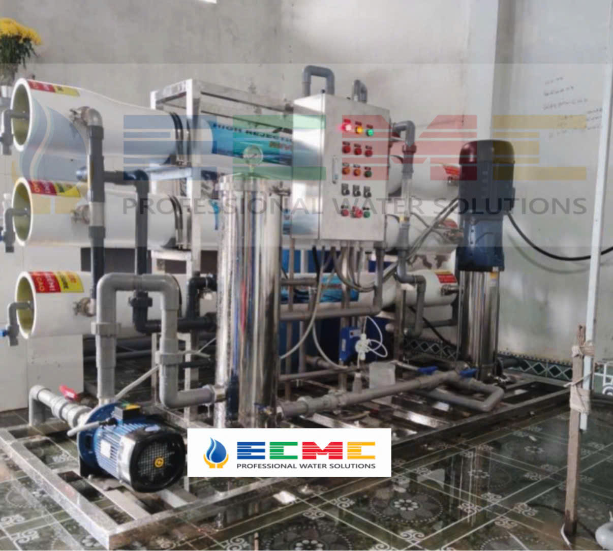 ECMC - CHUYÊN LẮP ĐẶT HỆ THỐNG XỬ LÝ NƯỚC CÔNG NGHIỆP & NƯỚC THẢI