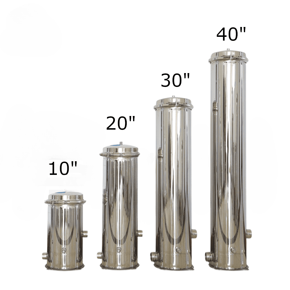Vỏ lọc tinh inox 5 lõi 40inch – Tiger