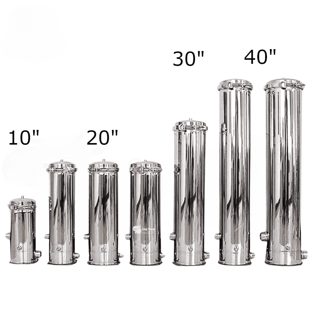 Vỏ lọc tinh inox 5 lõi 20inch – Tiger