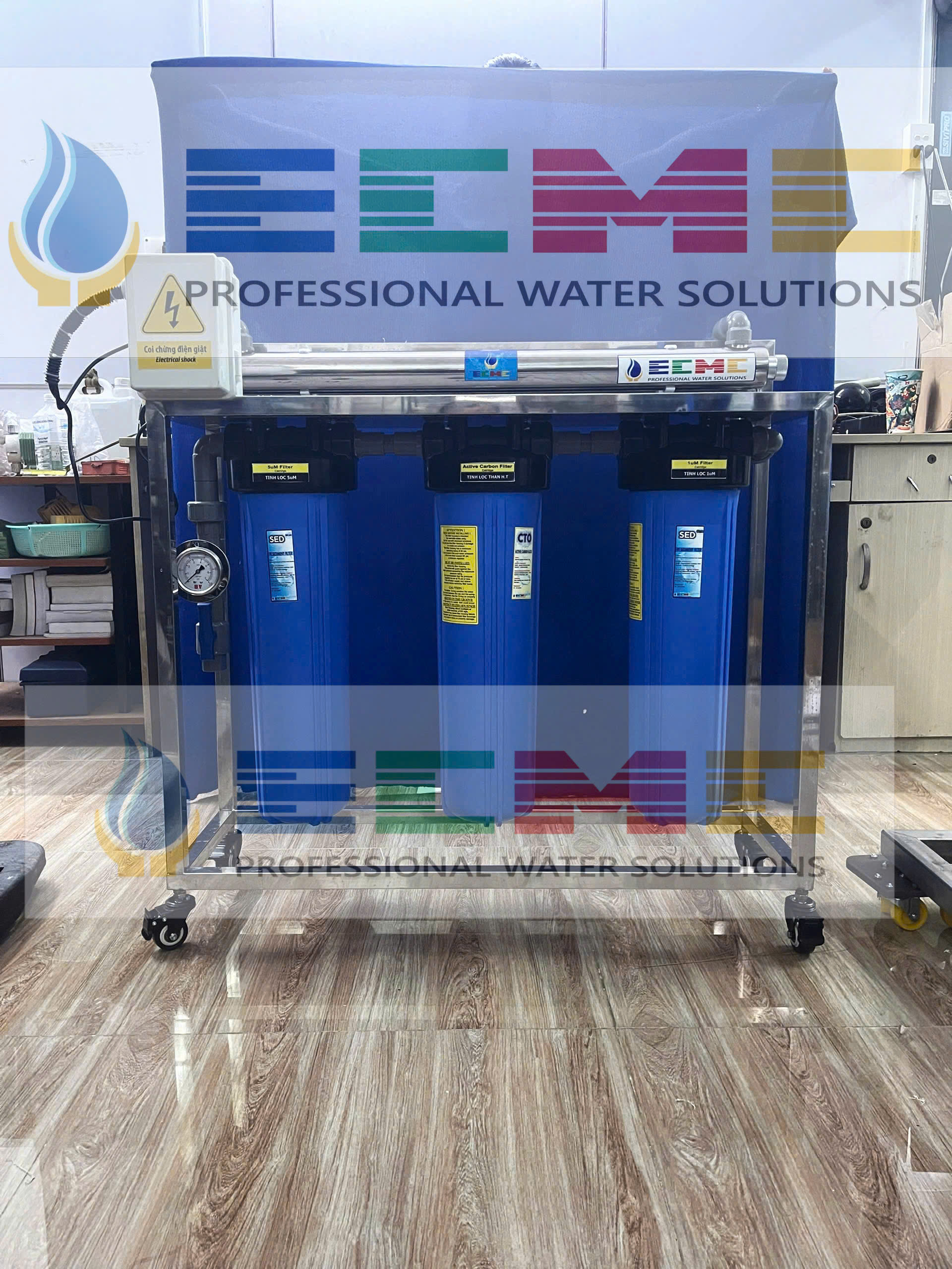 ECMC - CHUYÊN LẮP ĐẶT HỆ THỐNG XỬ LÝ NƯỚC CÔNG NGHIỆP & NƯỚC THẢI